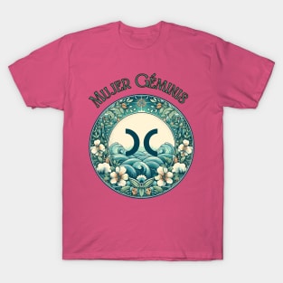 "Spanish Gemini Cosmic Harmony" _ Zodiac Horoscope Star Signs T-Shirt